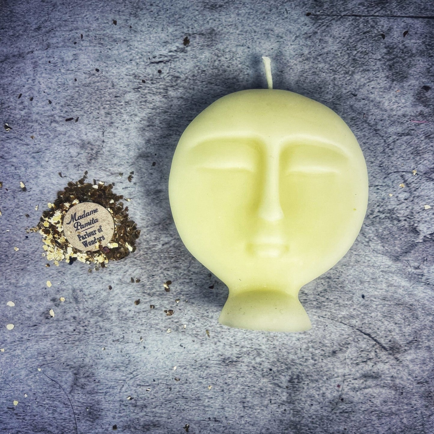 Beeswax Ancestor Spirit Spell Candle - Northern Magick Supplies