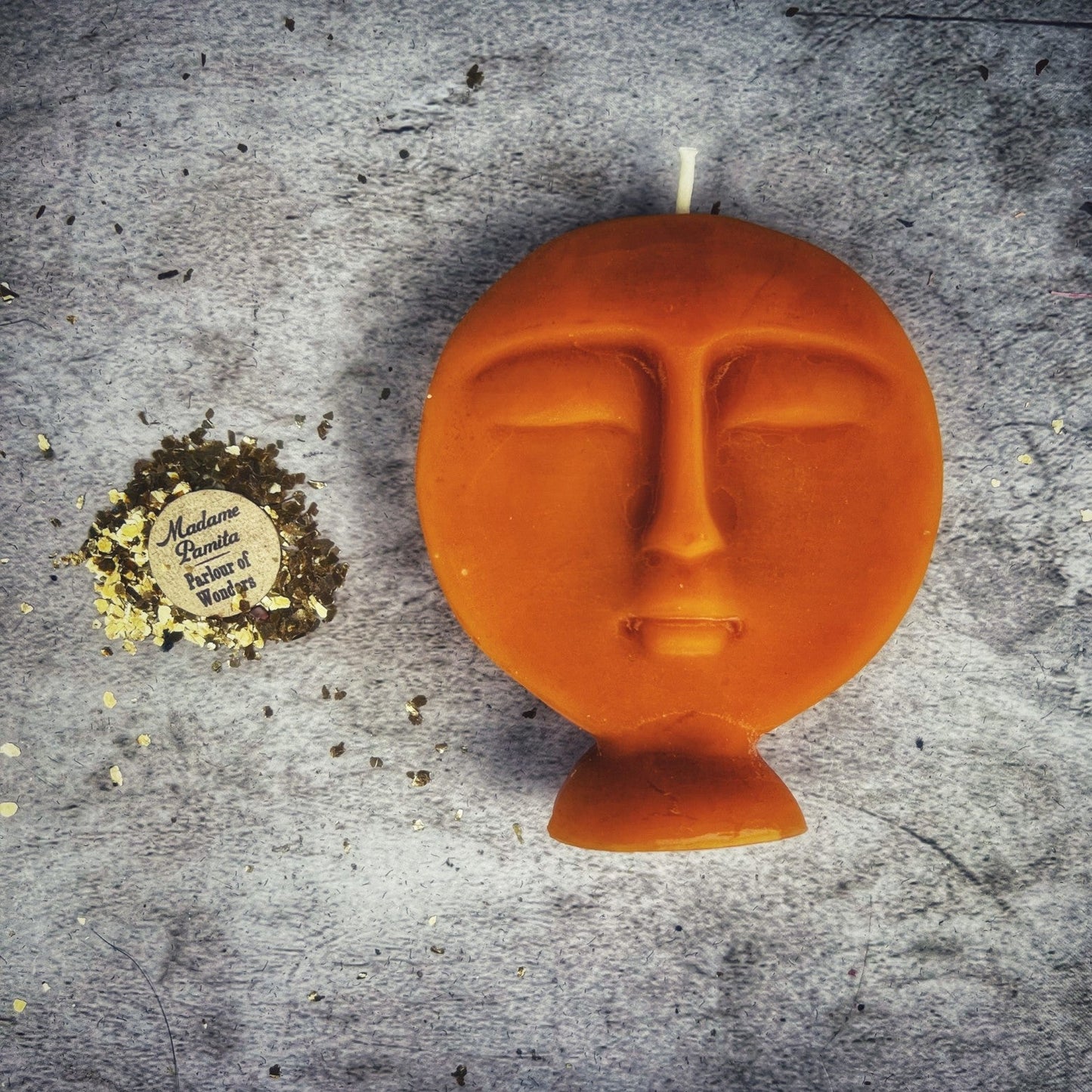 Beeswax Ancestor Spirit Spell Candle - Northern Magick Supplies