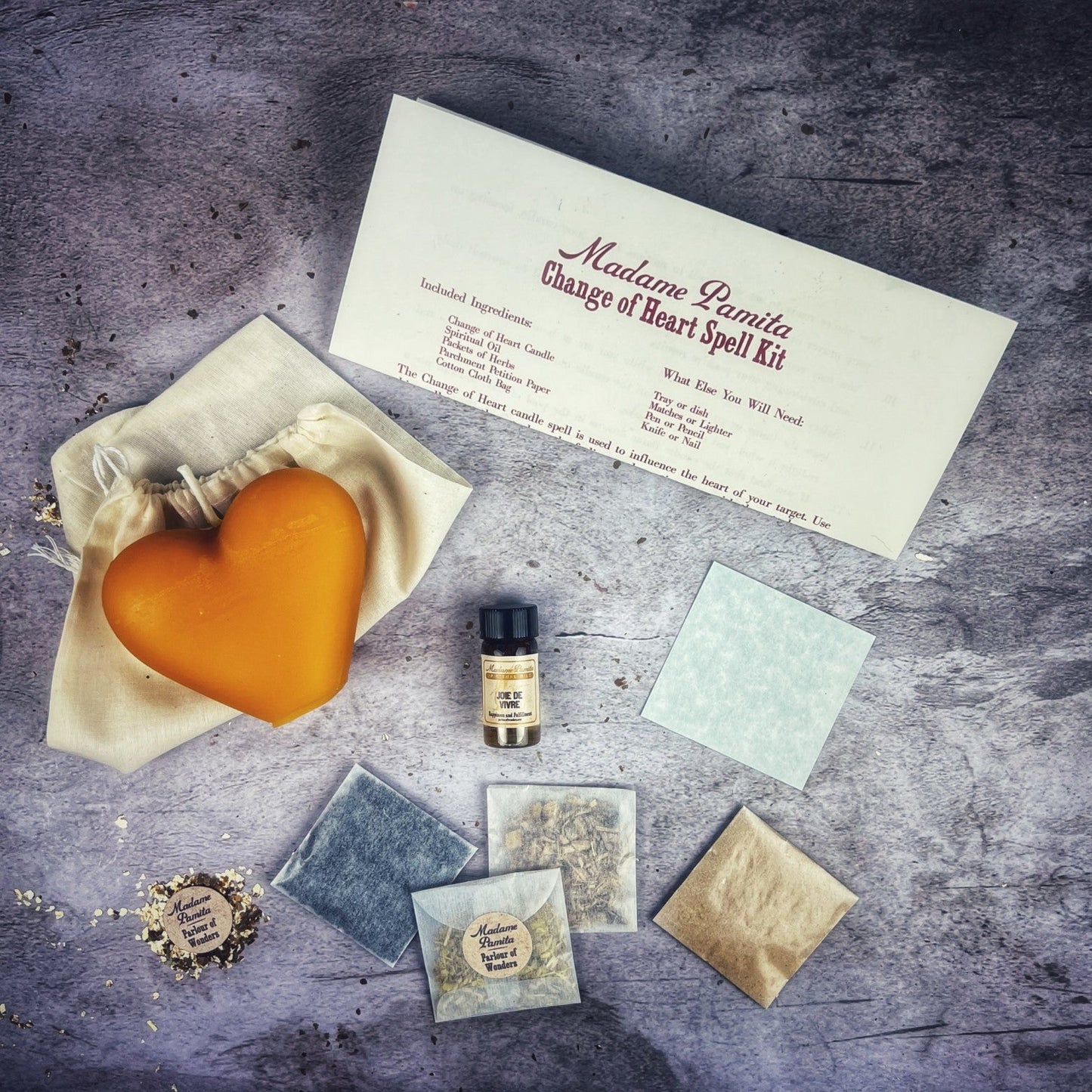 Change of Heart Candle Spell Kit - Northern Magick Supplies