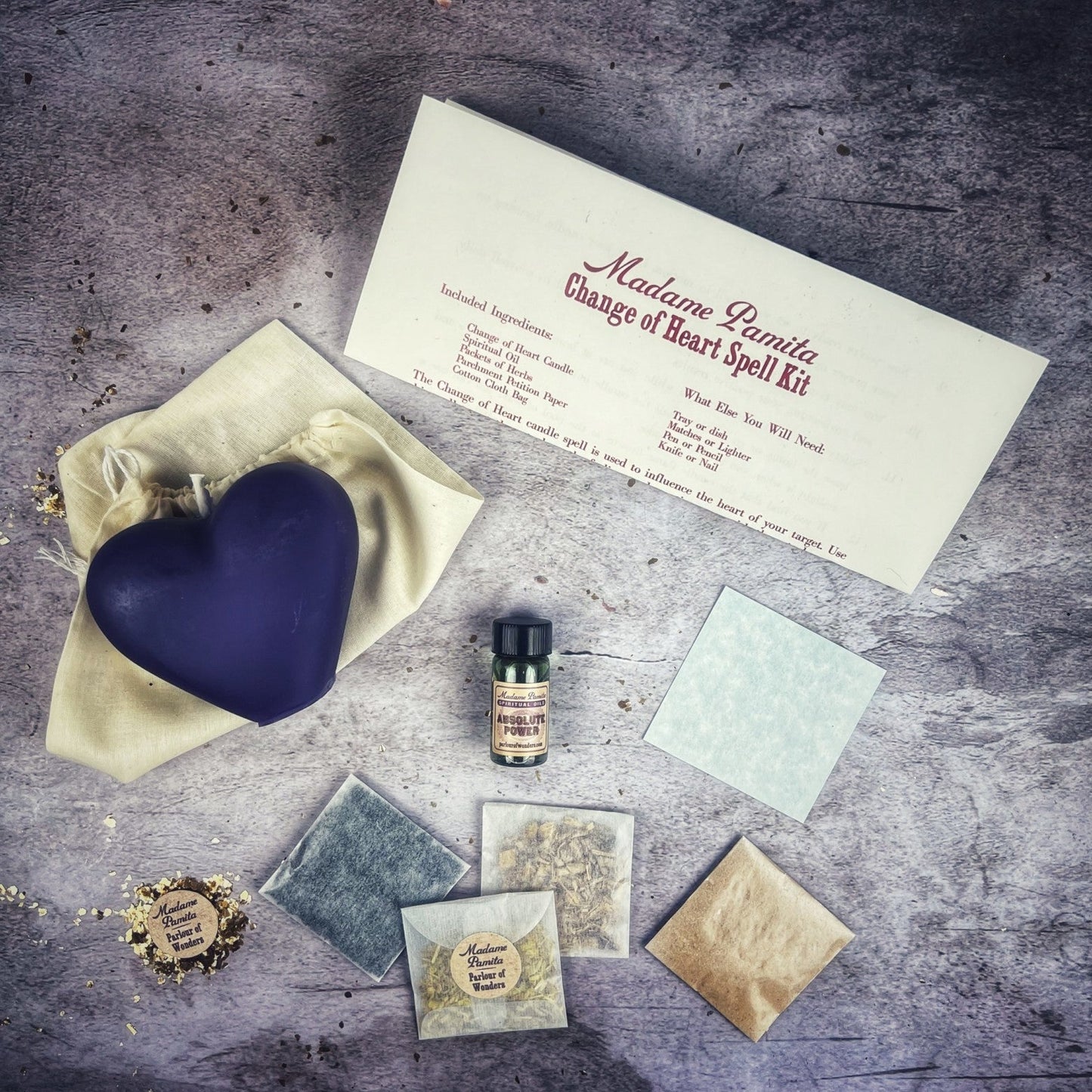 Change of Heart Candle Spell Kit - Northern Magick Supplies