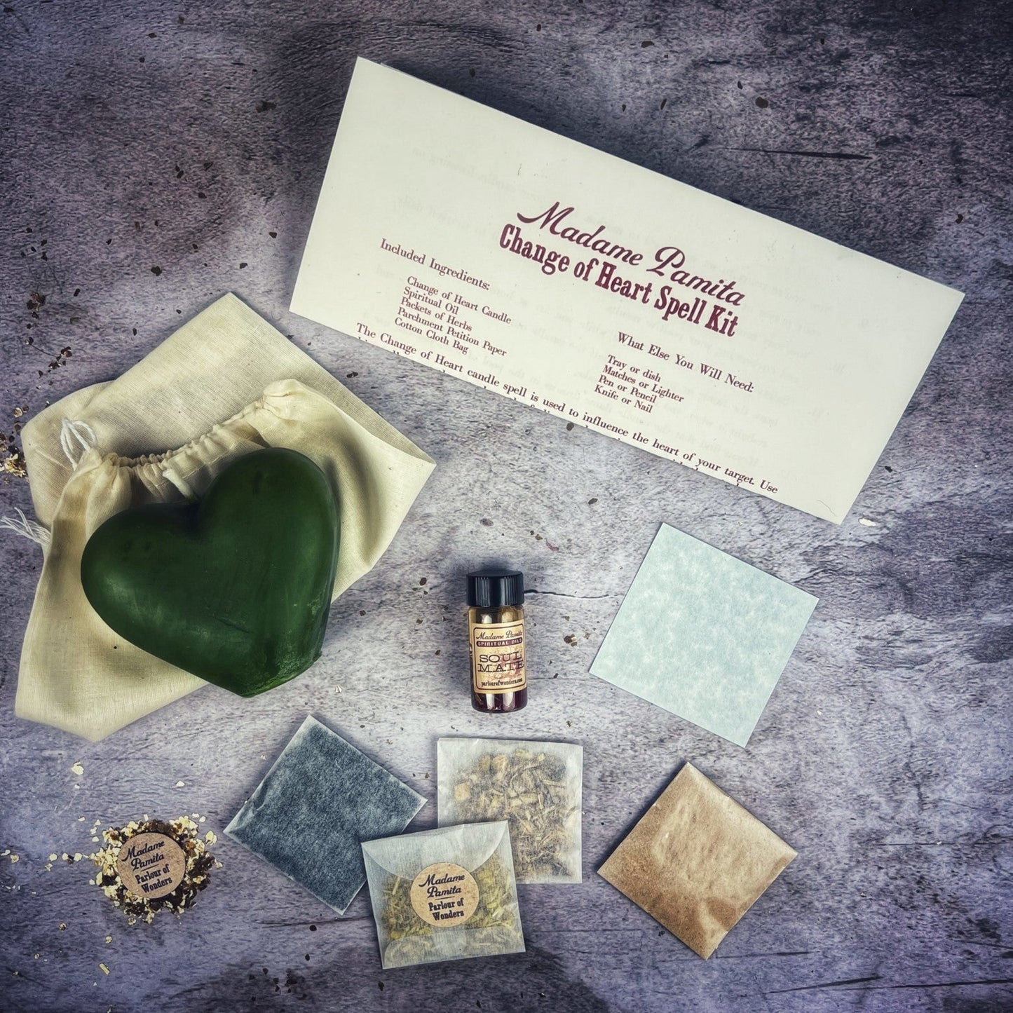 Change of Heart Candle Spell Kit - Northern Magick Supplies