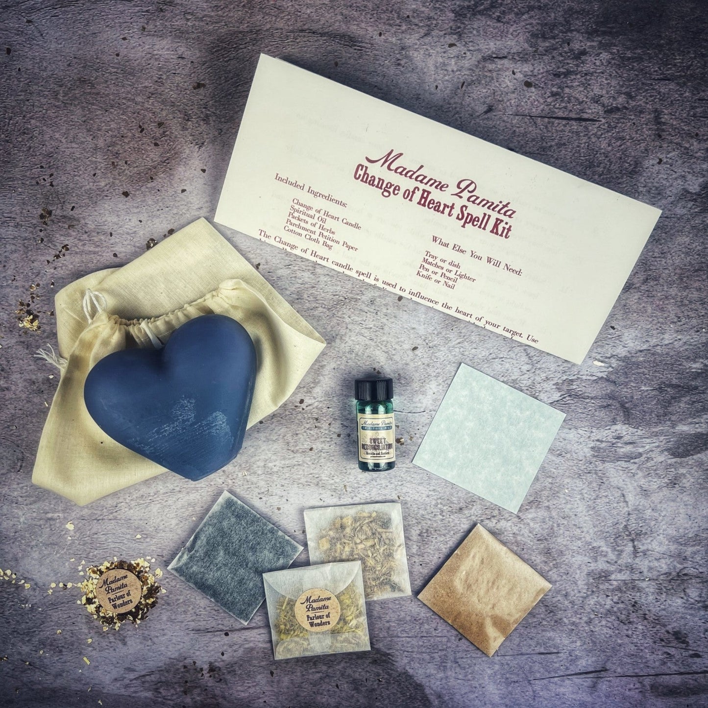 Change of Heart Candle Spell Kit - Northern Magick Supplies