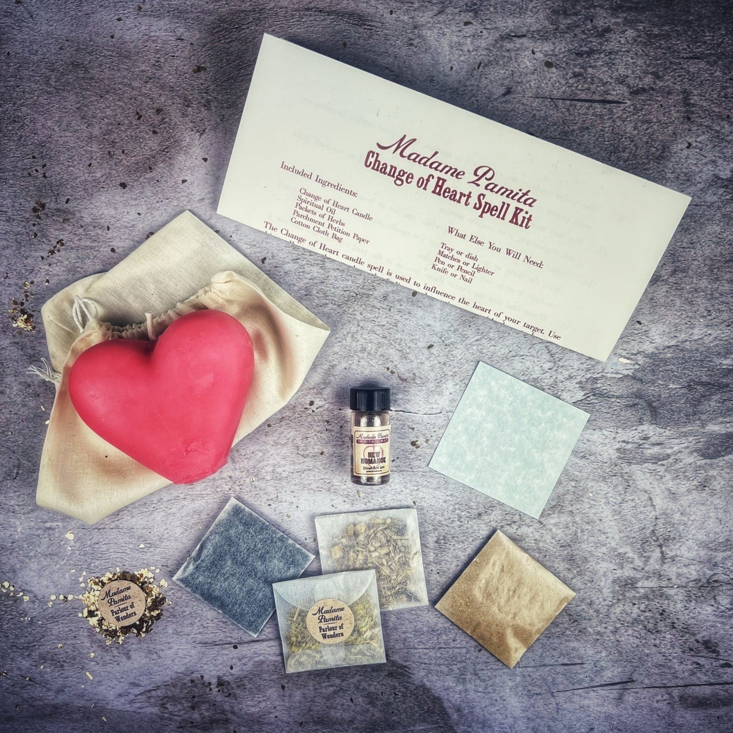 Change of Heart Candle Spell Kit - Northern Magick Supplies