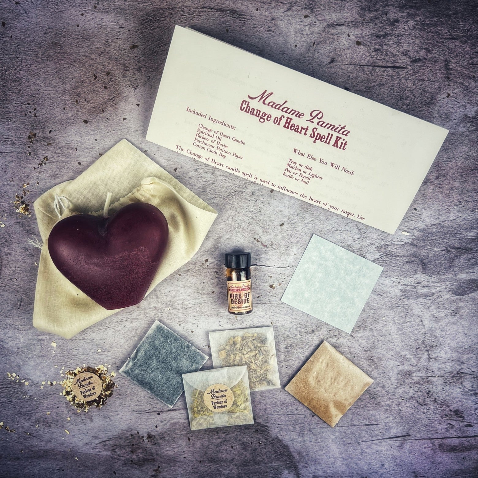 Change of Heart Candle Spell Kit - Northern Magick Supplies