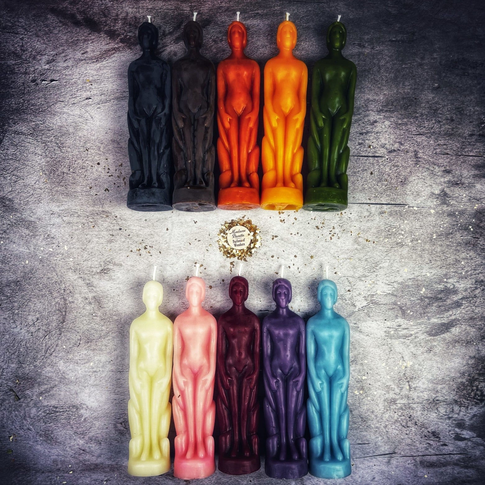Beeswax Human Figural Spell Candle - Northern Magick Supplies