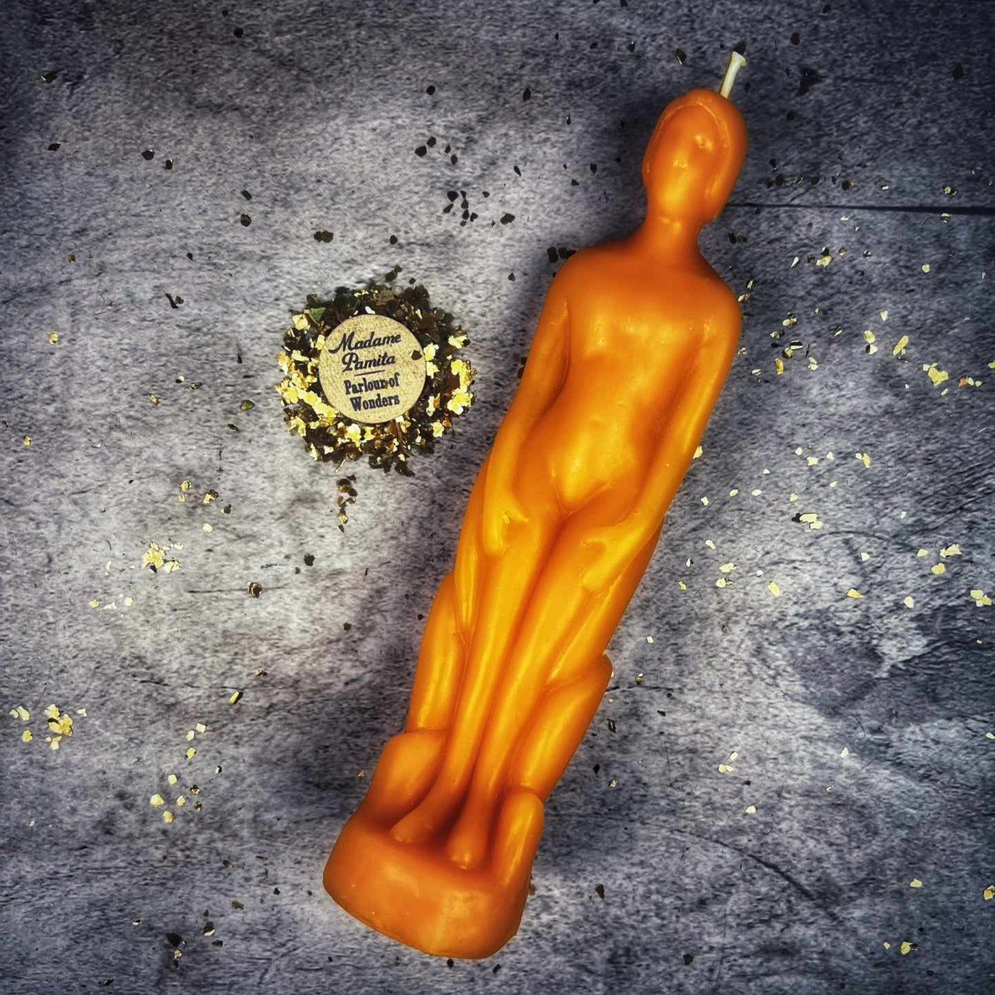 Beeswax Human Figural Spell Candle - Northern Magick Supplies