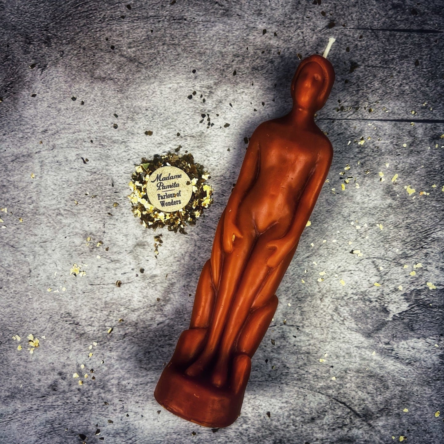 Beeswax Human Figural Spell Candle - Northern Magick Supplies