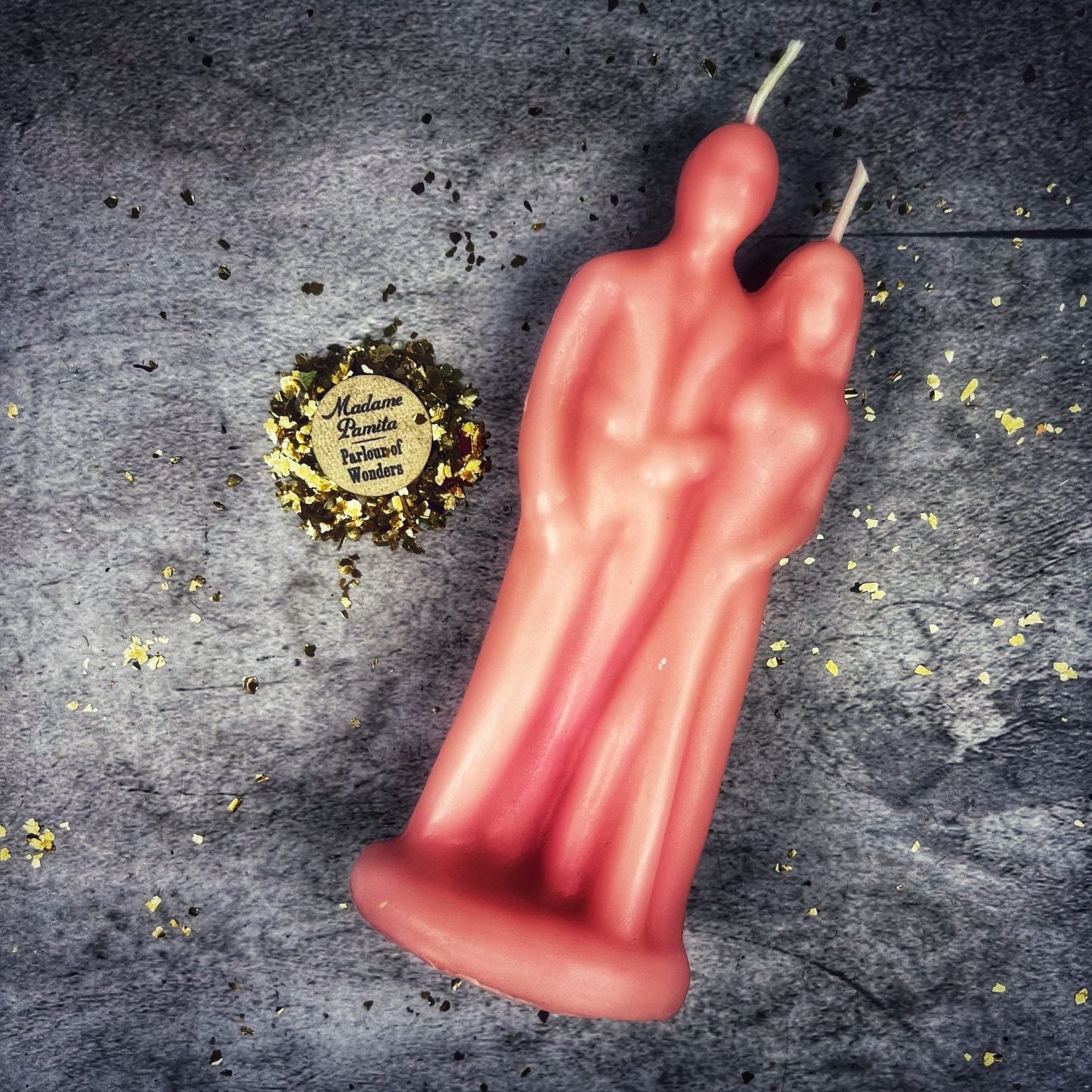 Beeswax Happy Marriage Spell Candle - Northern Magick Supplies