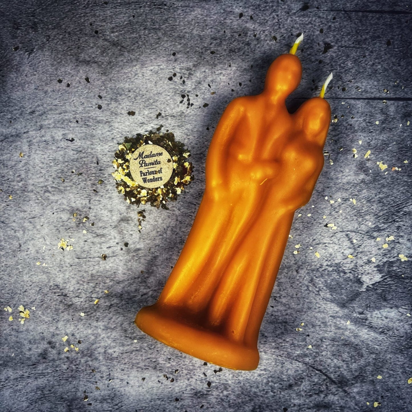 Beeswax Happy Marriage Spell Candle - Northern Magick Supplies