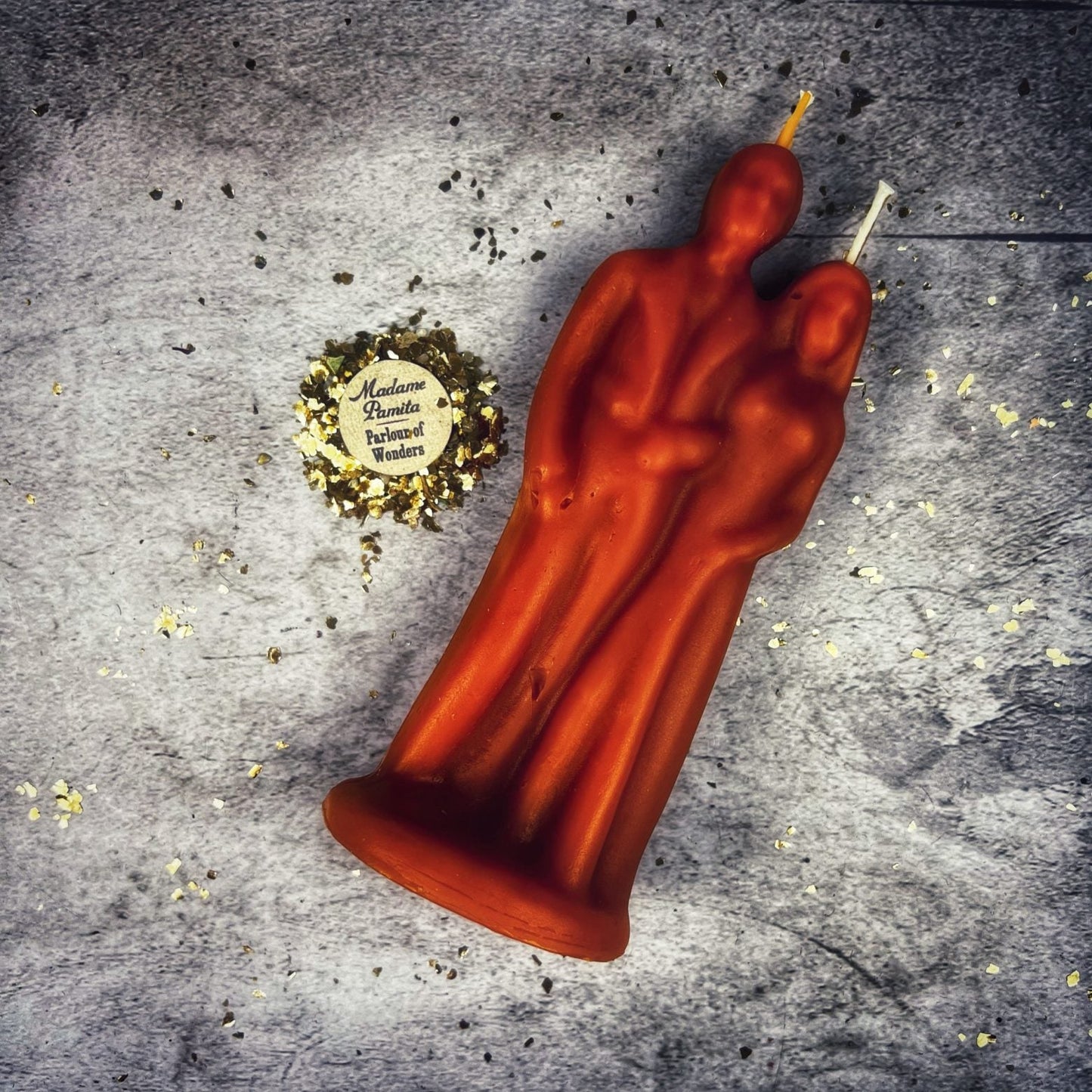 Beeswax Happy Marriage Spell Candle - Northern Magick Supplies