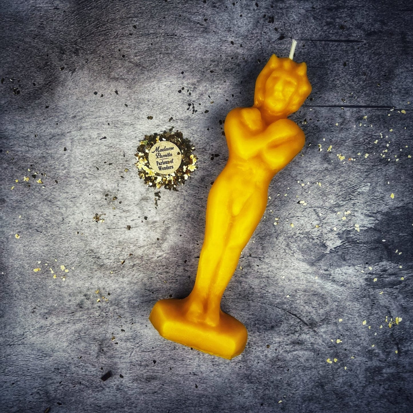 Beeswax Pan God of the Wild Spell Candle - Northern Magick Supplies