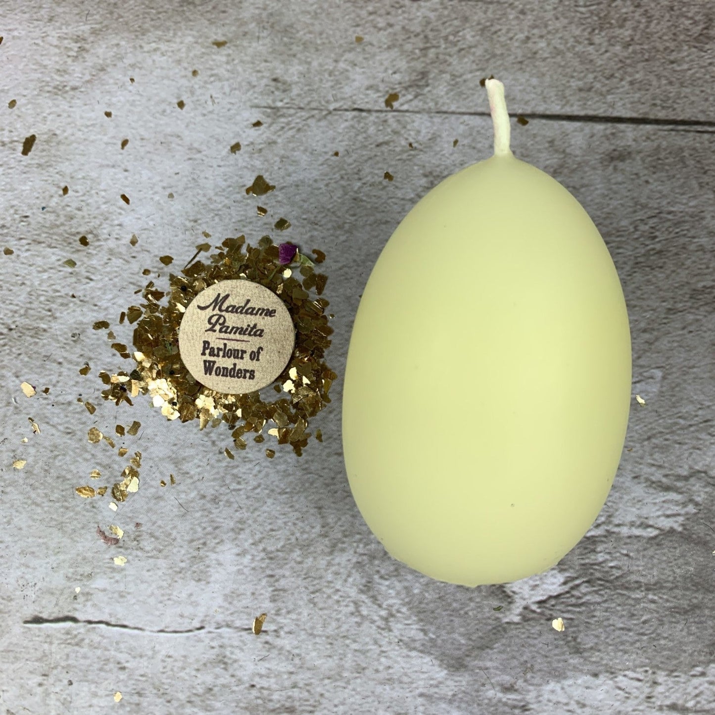 Beeswax Egg Talisman Spell Candle - Northern Magick Supplies