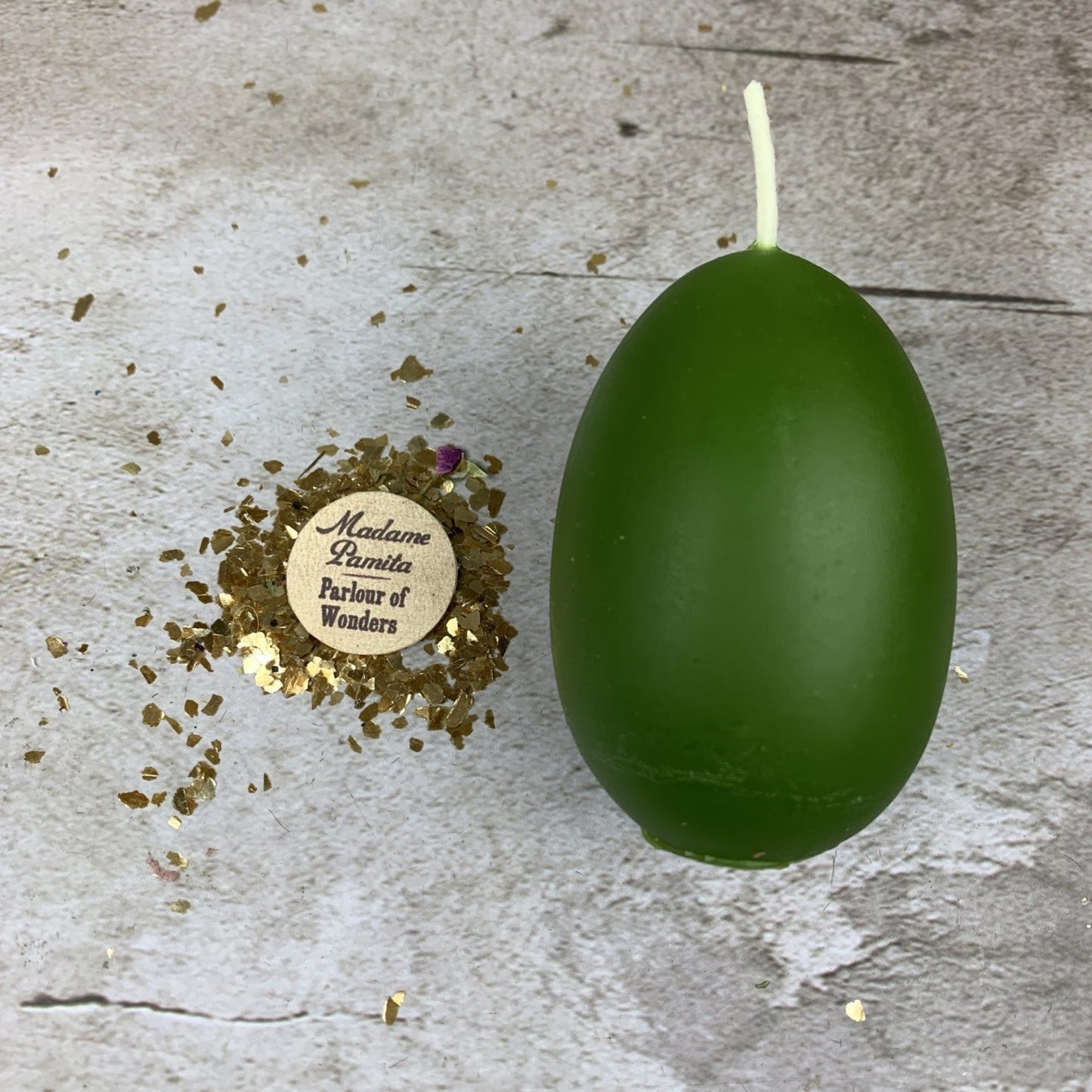 Beeswax Egg Talisman Spell Candle - Northern Magick Supplies