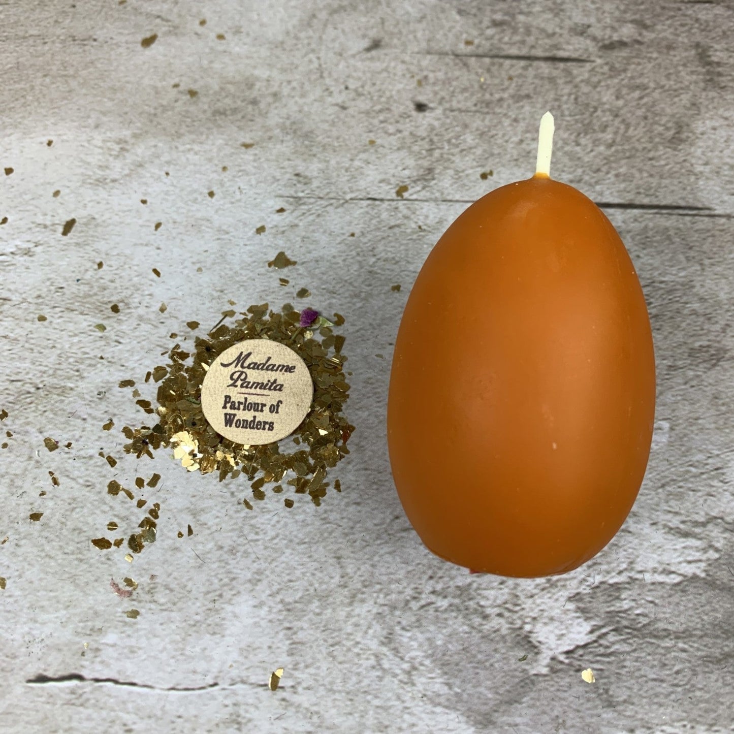 Beeswax Egg Talisman Spell Candle - Northern Magick Supplies
