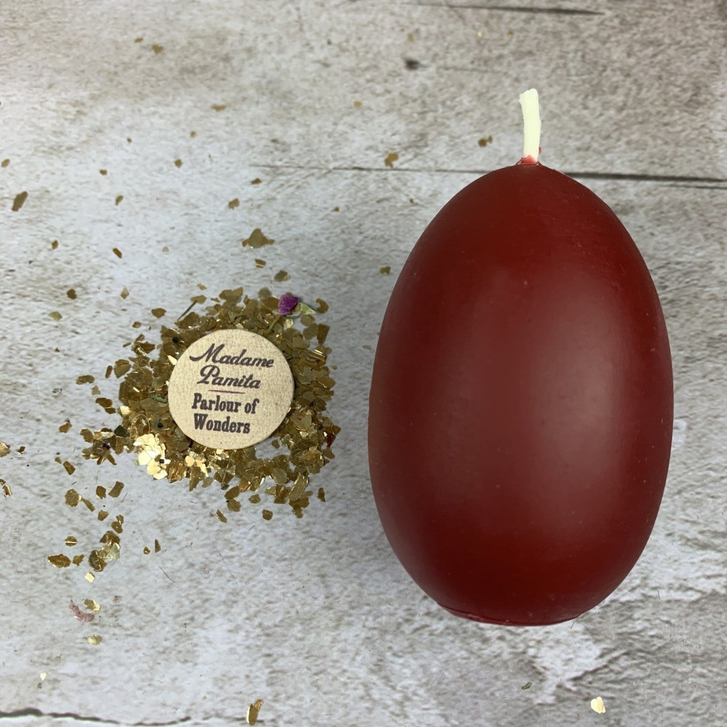 Beeswax Egg Talisman Spell Candle - Northern Magick Supplies