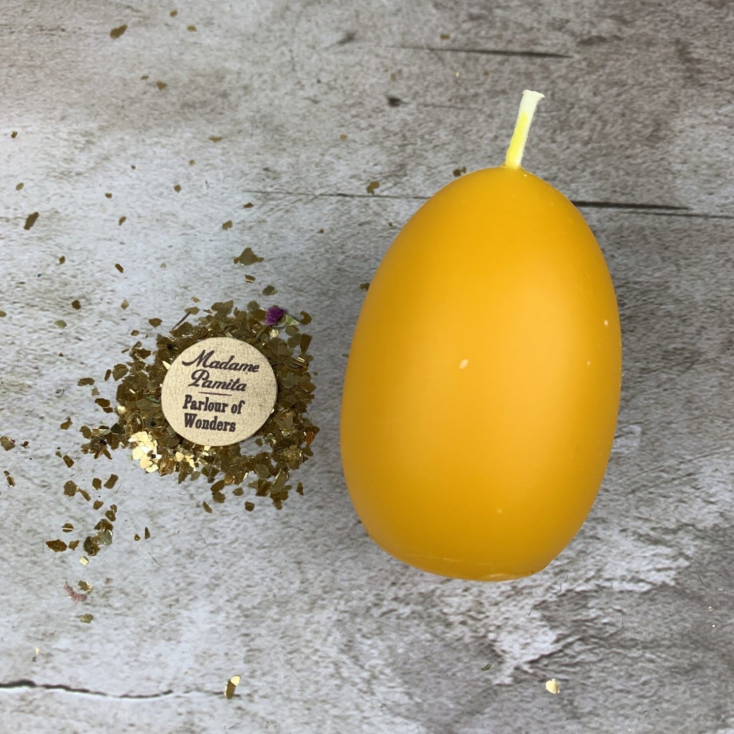 Beeswax Egg Talisman Spell Candle - Northern Magick Supplies