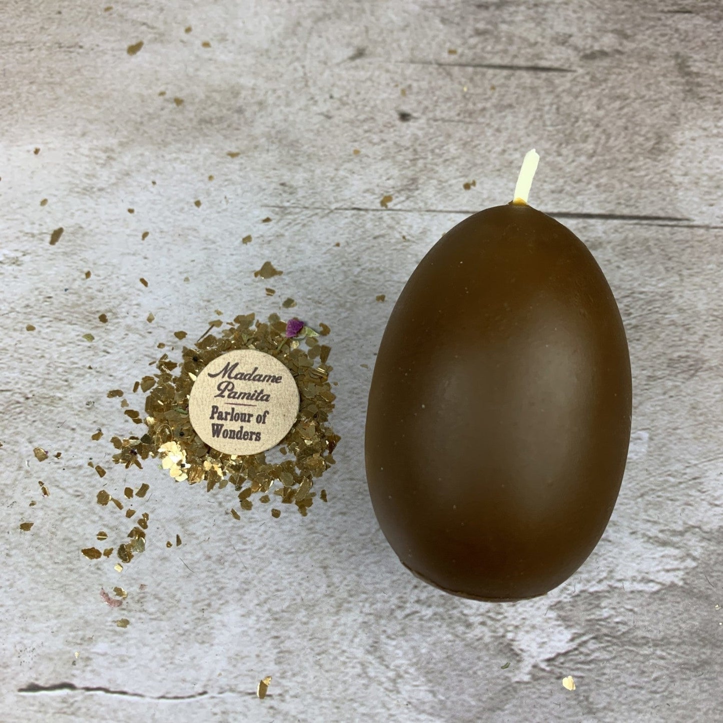 Beeswax Egg Talisman Spell Candle - Northern Magick Supplies