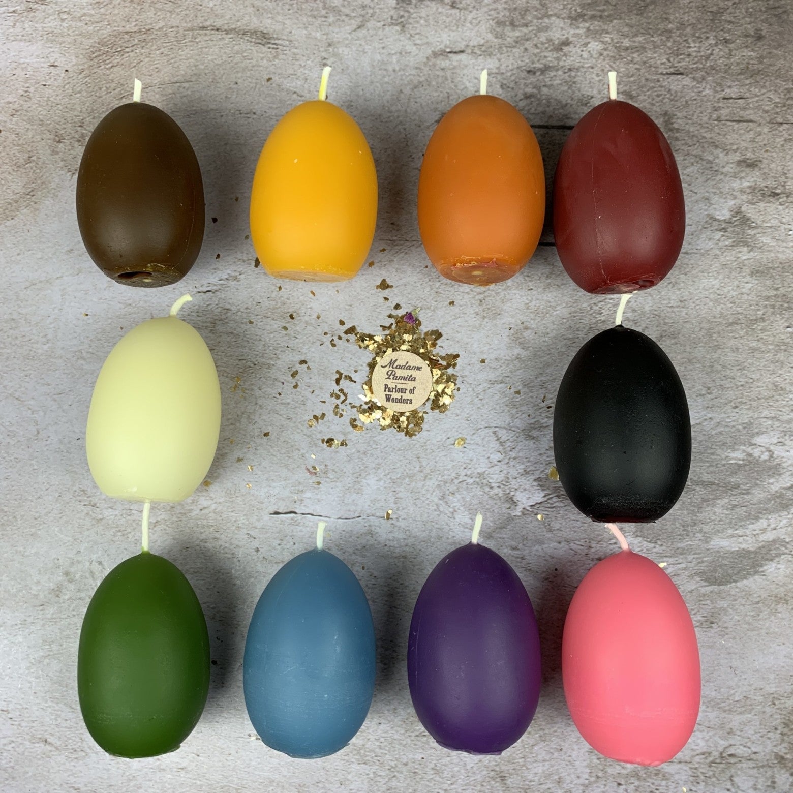 Beeswax Egg Talisman Spell Candle - Northern Magick Supplies