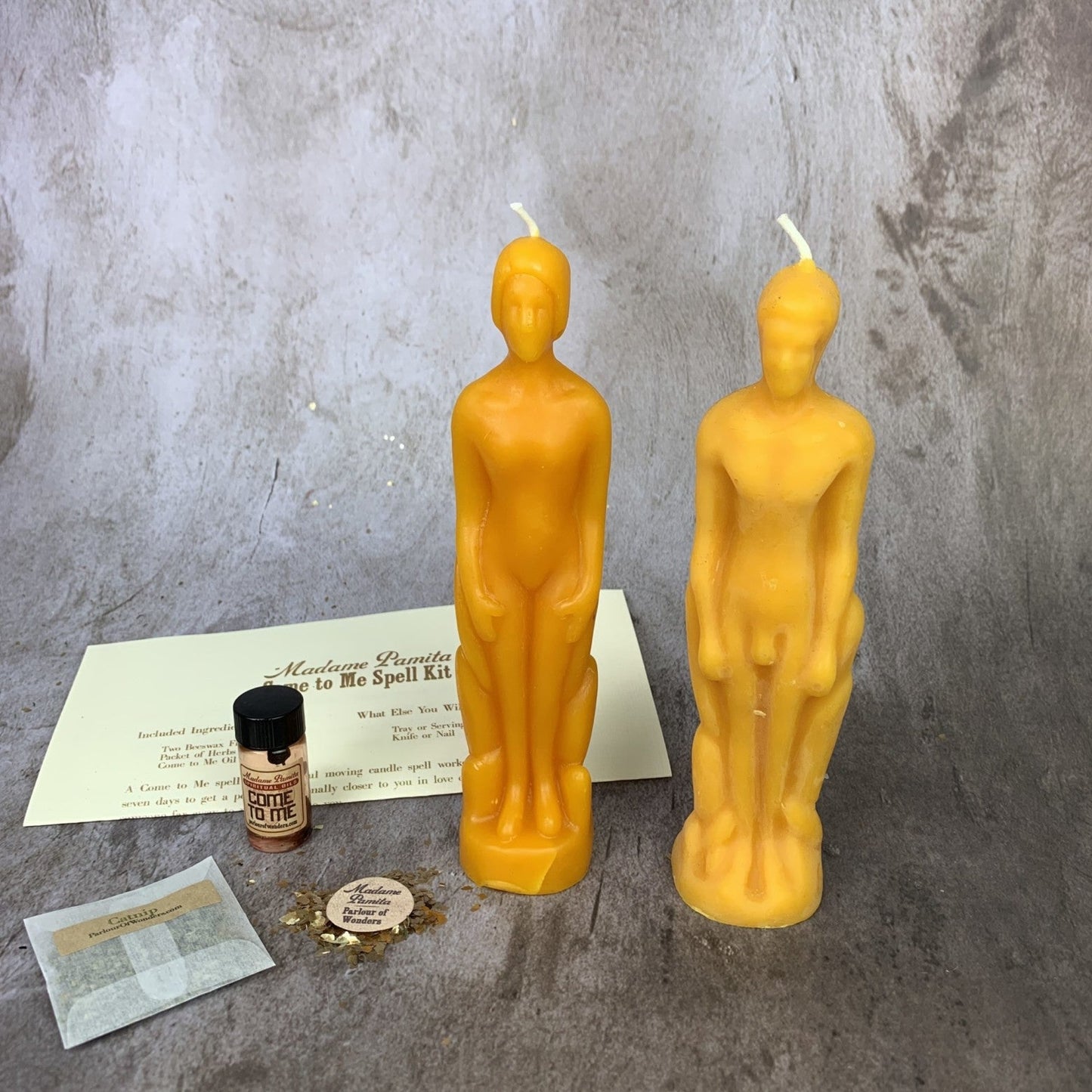 Come to Me Candle Spell Kit Human/Male - Northern Magick Supplies