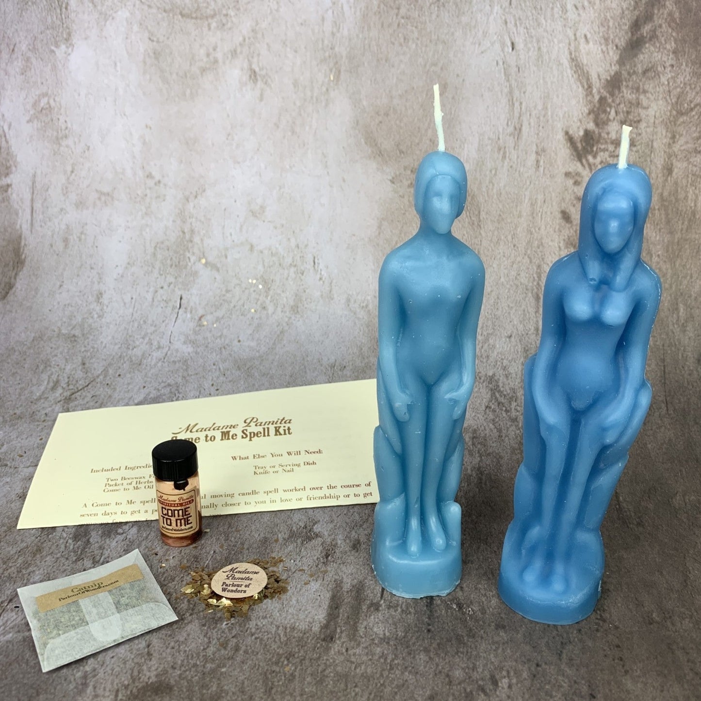 Come to Me Candle Spell Kit Human/Female - Northern Magick Supplies