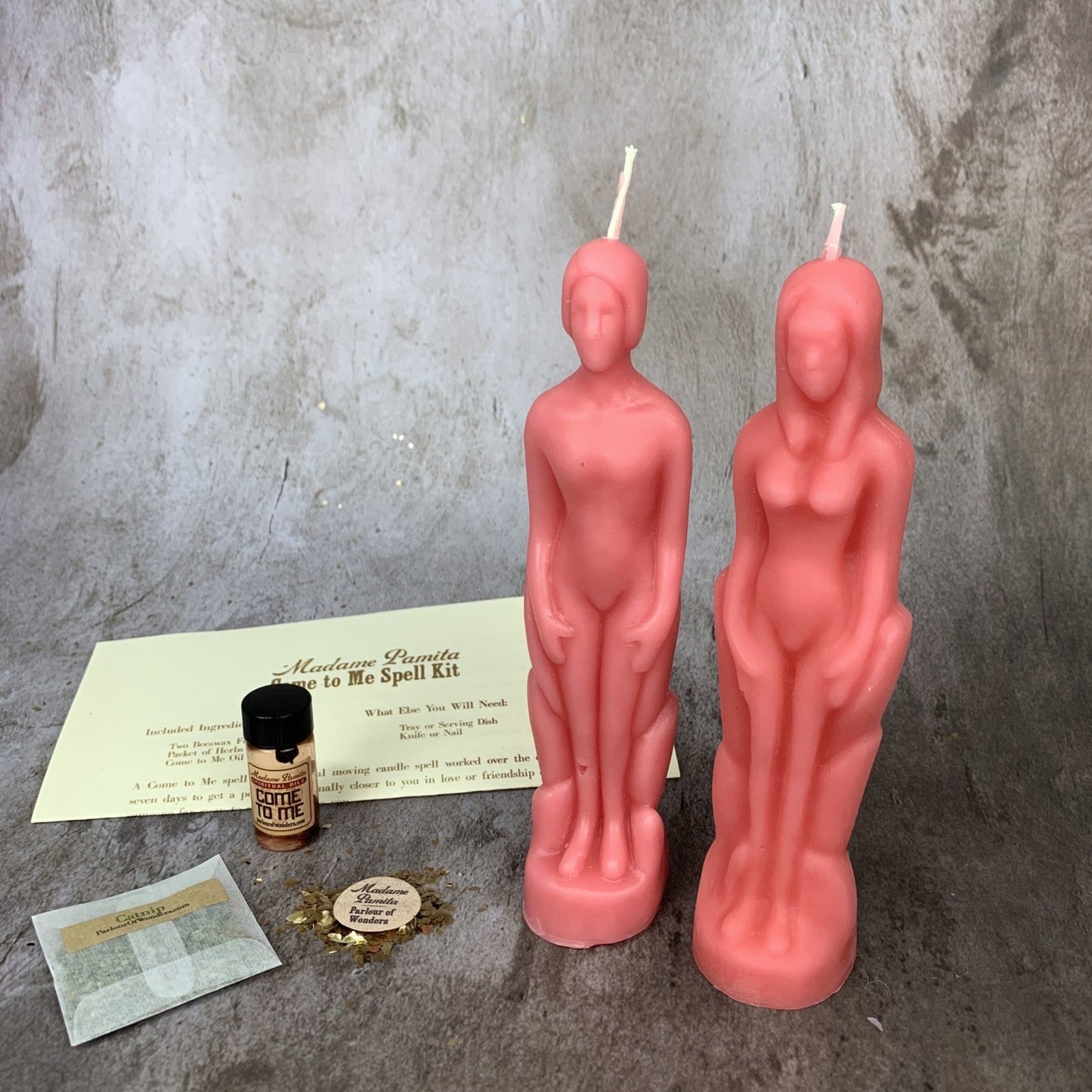 Come to Me Candle Spell Kit Human/Female - Northern Magick Supplies