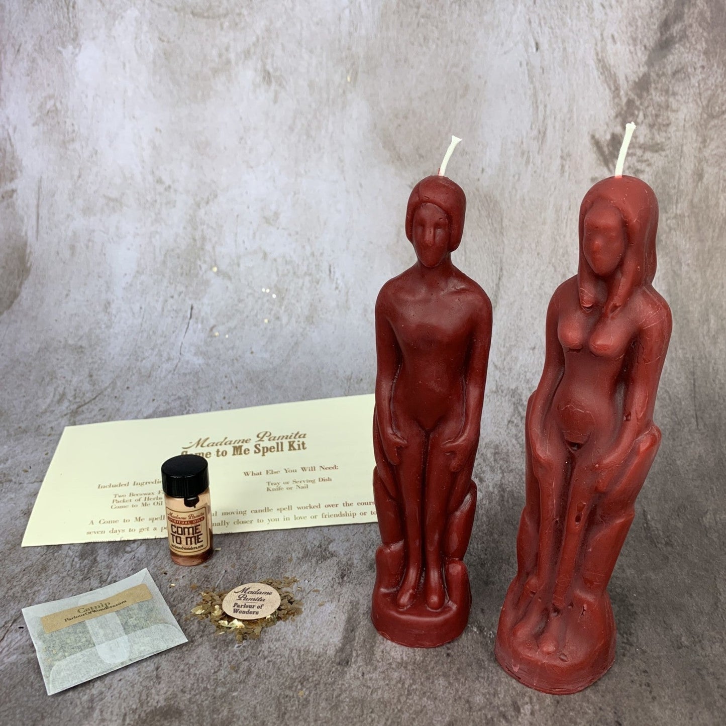 Come to Me Candle Spell Kit Human/Female - Northern Magick Supplies