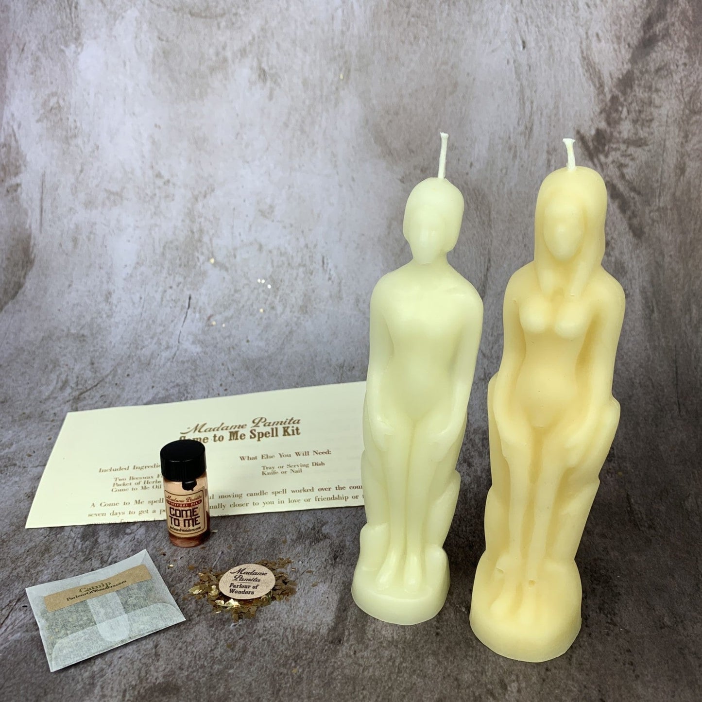 Come to Me Candle Spell Kit Human/Female - Northern Magick Supplies