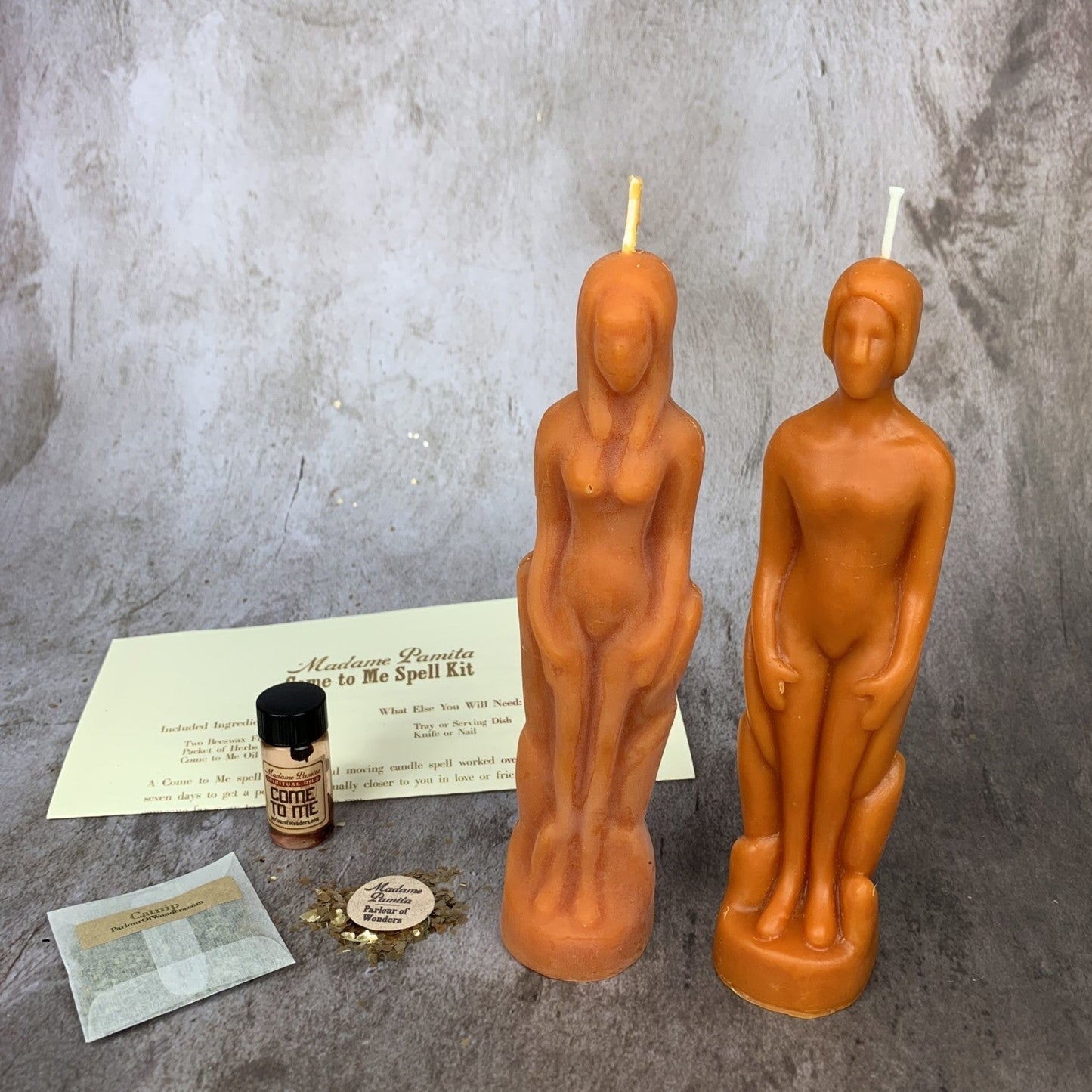 Come to Me Candle Spell Kit Human/Female - Northern Magick Supplies