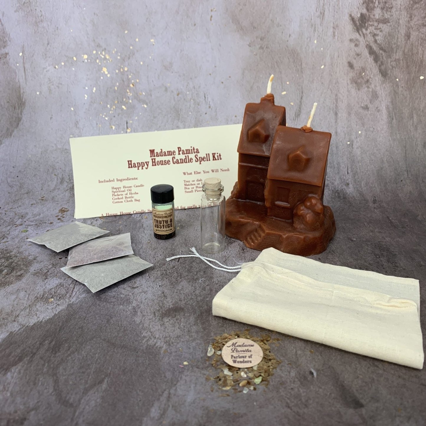 Happy House Candle Spell Kit - Northern Magick Supplies