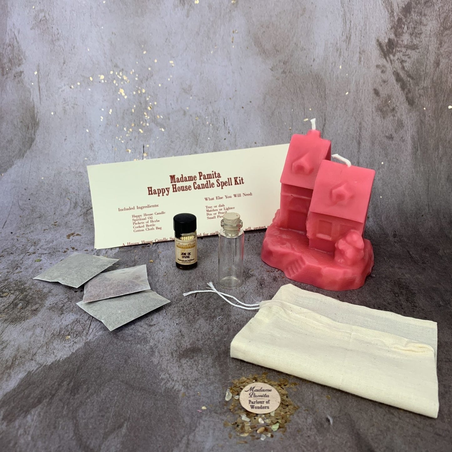 Happy House Candle Spell Kit - Northern Magick Supplies