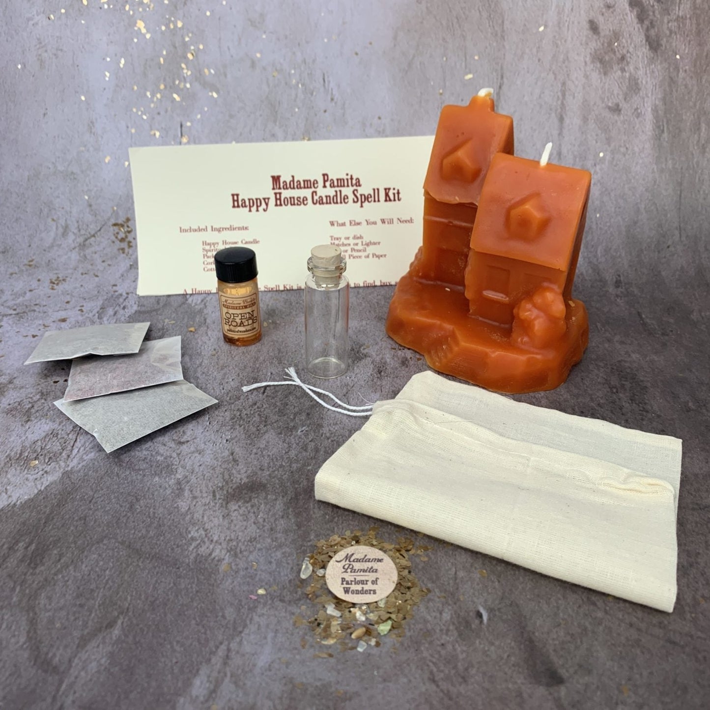 Happy House Candle Spell Kit - Northern Magick Supplies
