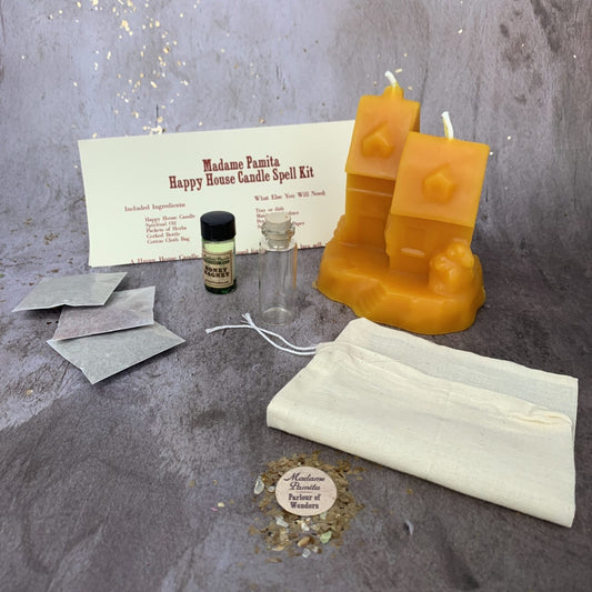 Happy House Candle Spell Kit - Northern Magick Supplies