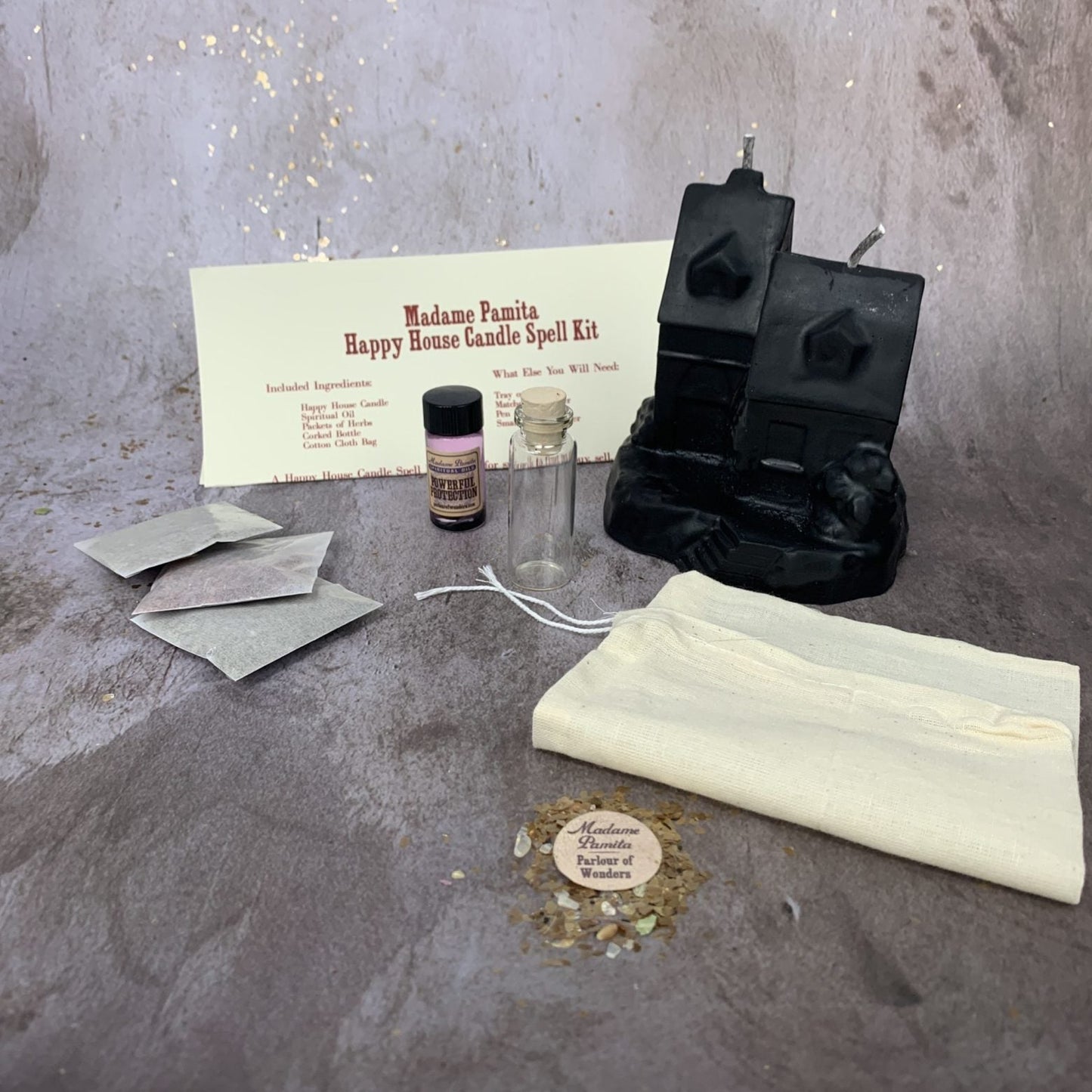 Happy House Candle Spell Kit - Northern Magick Supplies