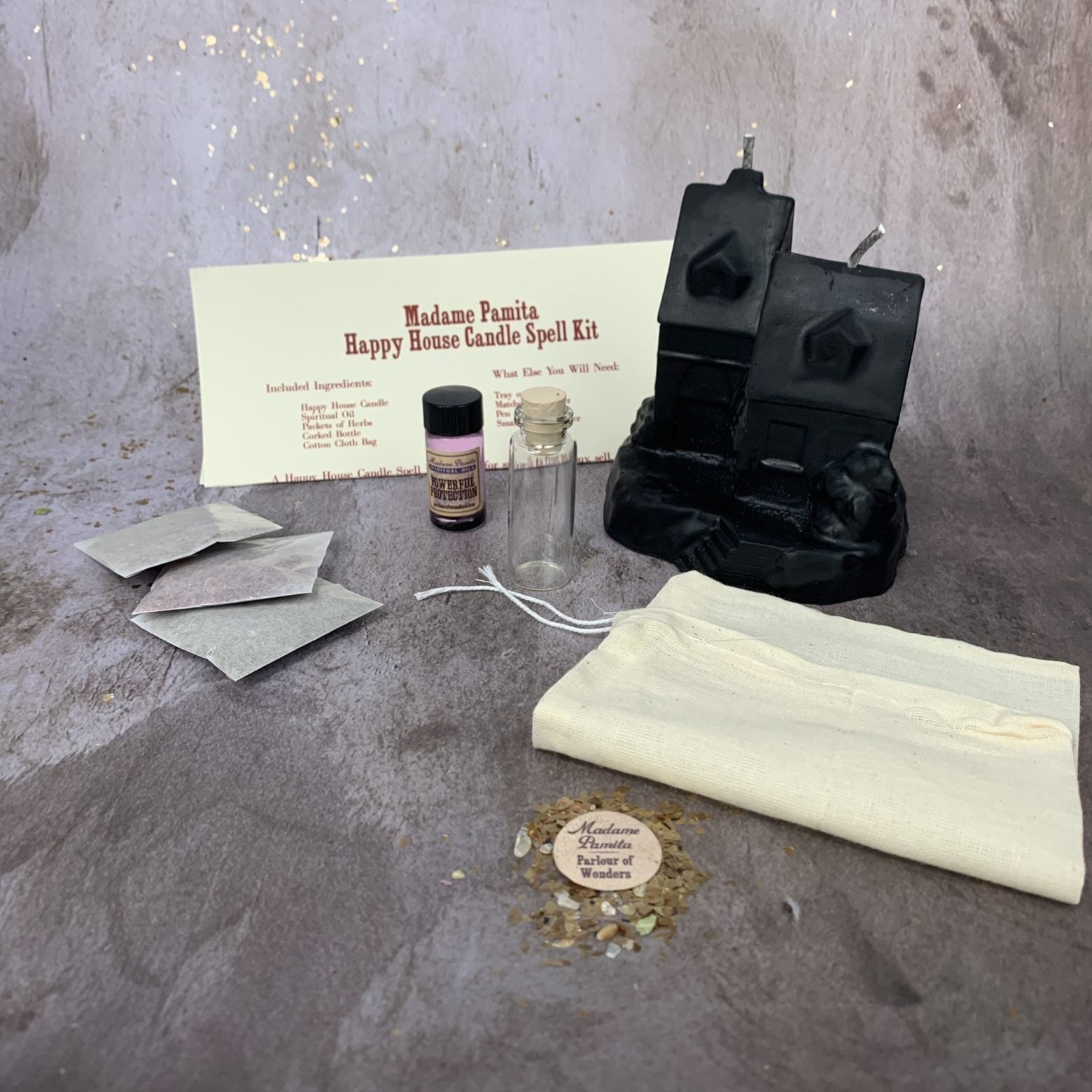 Happy House Candle Spell Kit - Northern Magick Supplies