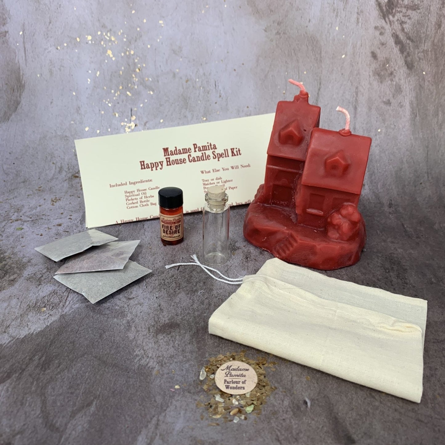 Happy House Candle Spell Kit - Northern Magick Supplies