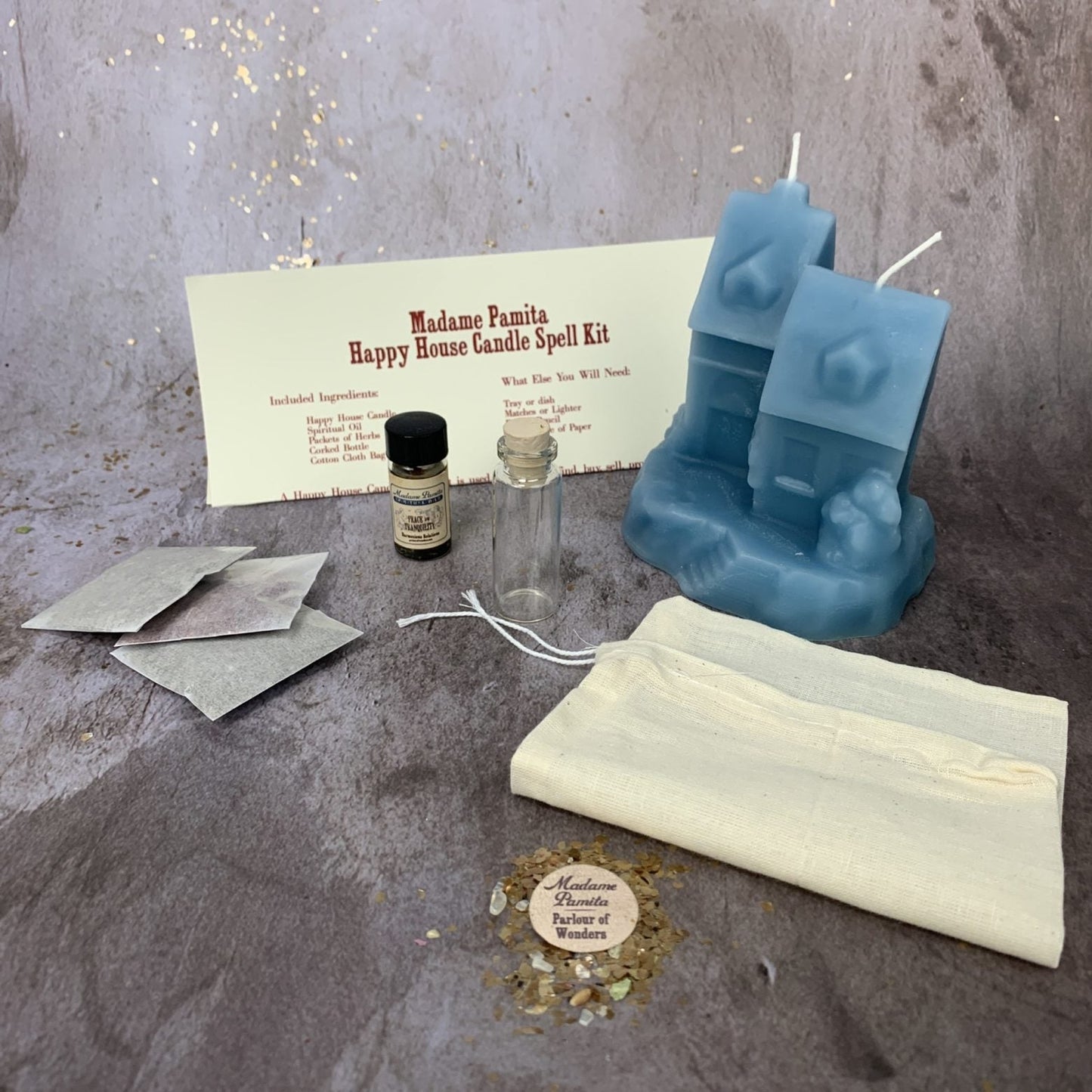 Happy House Candle Spell Kit - Northern Magick Supplies