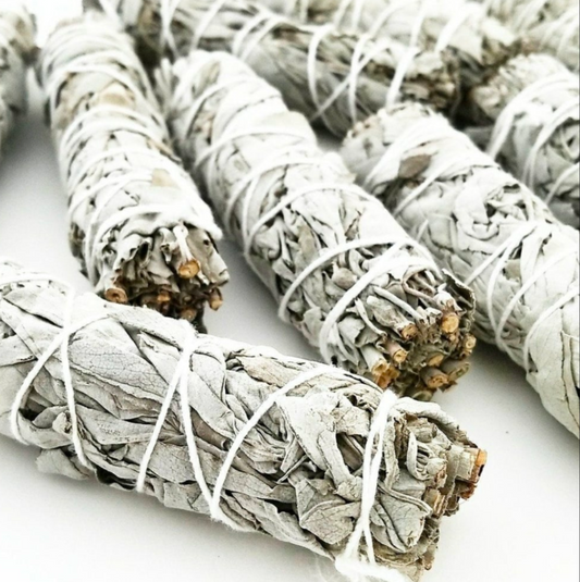 6 pack of white sage bundles