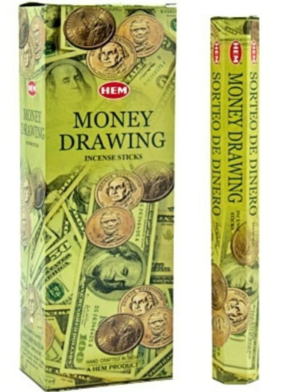 Money drawing incense