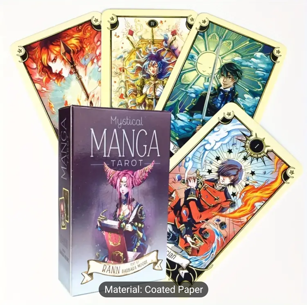 Manga Mystical Tarot Deck Best seller