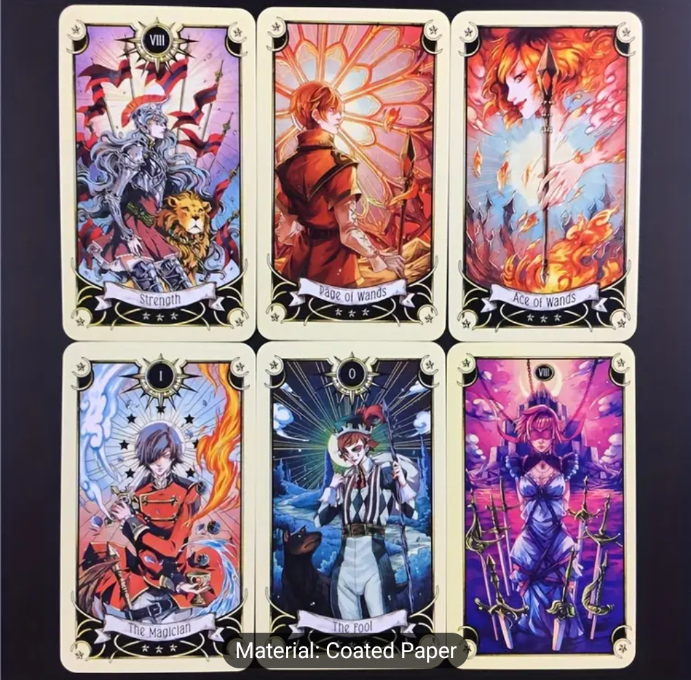 Manga Mystical Tarot Deck Best seller