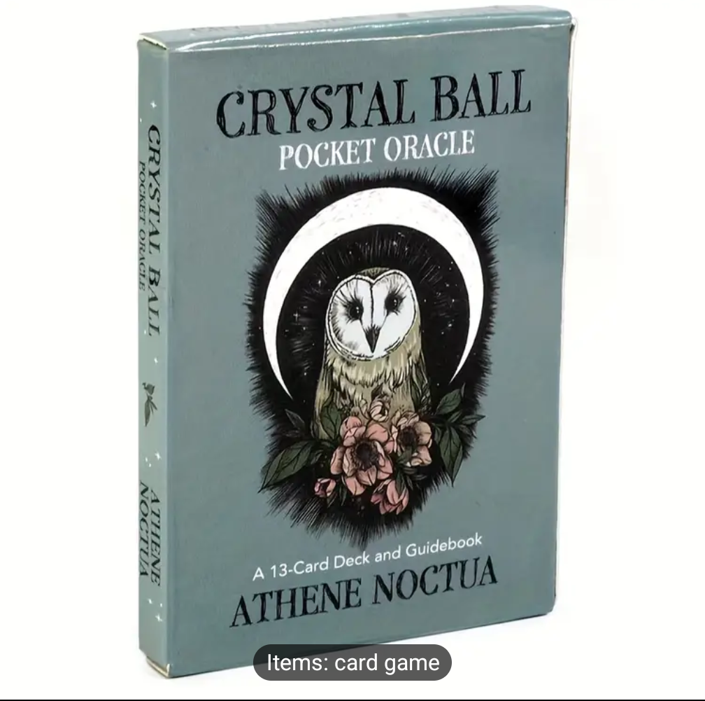 Pocket Crystal Ball Oracle Deck