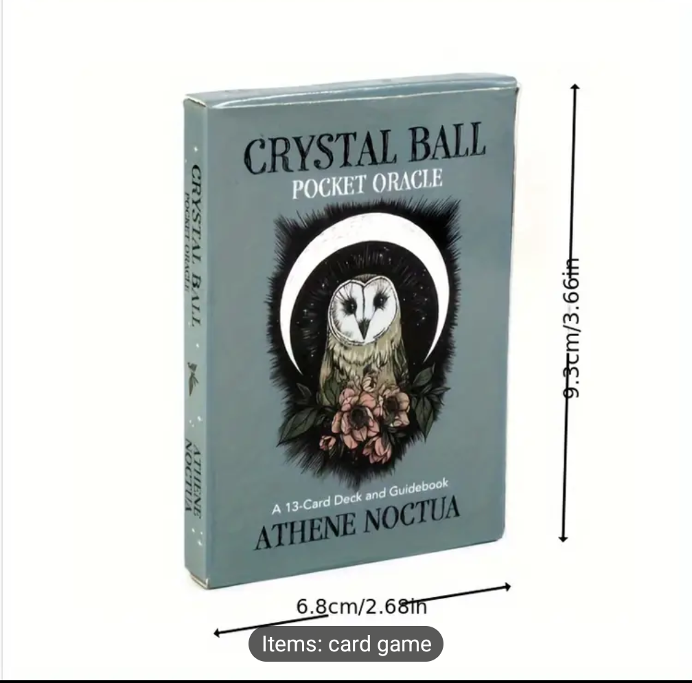 Pocket Crystal Ball Oracle Deck