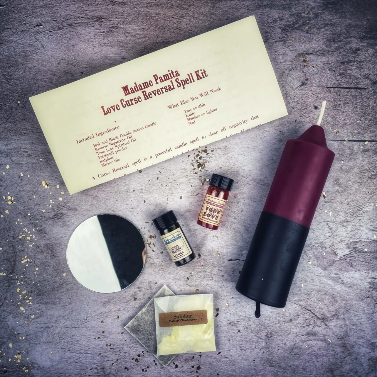 Curse Reversal Candle Spell Kit - Northern Magick Supplies