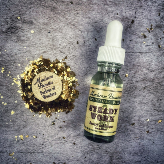 Steady Work Oil by Madame Pamita - Northern Magick Supplies