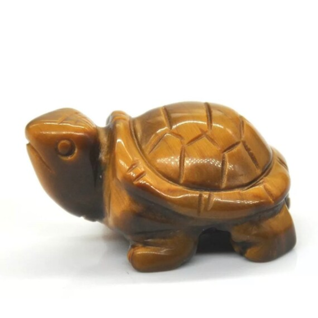 Tiger Eye Turtle (1.5") - Northern Magick Supplies