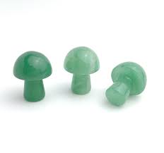 Gemstone Mushroom Carving - 0.5 Inch - Northern Magick Supplies