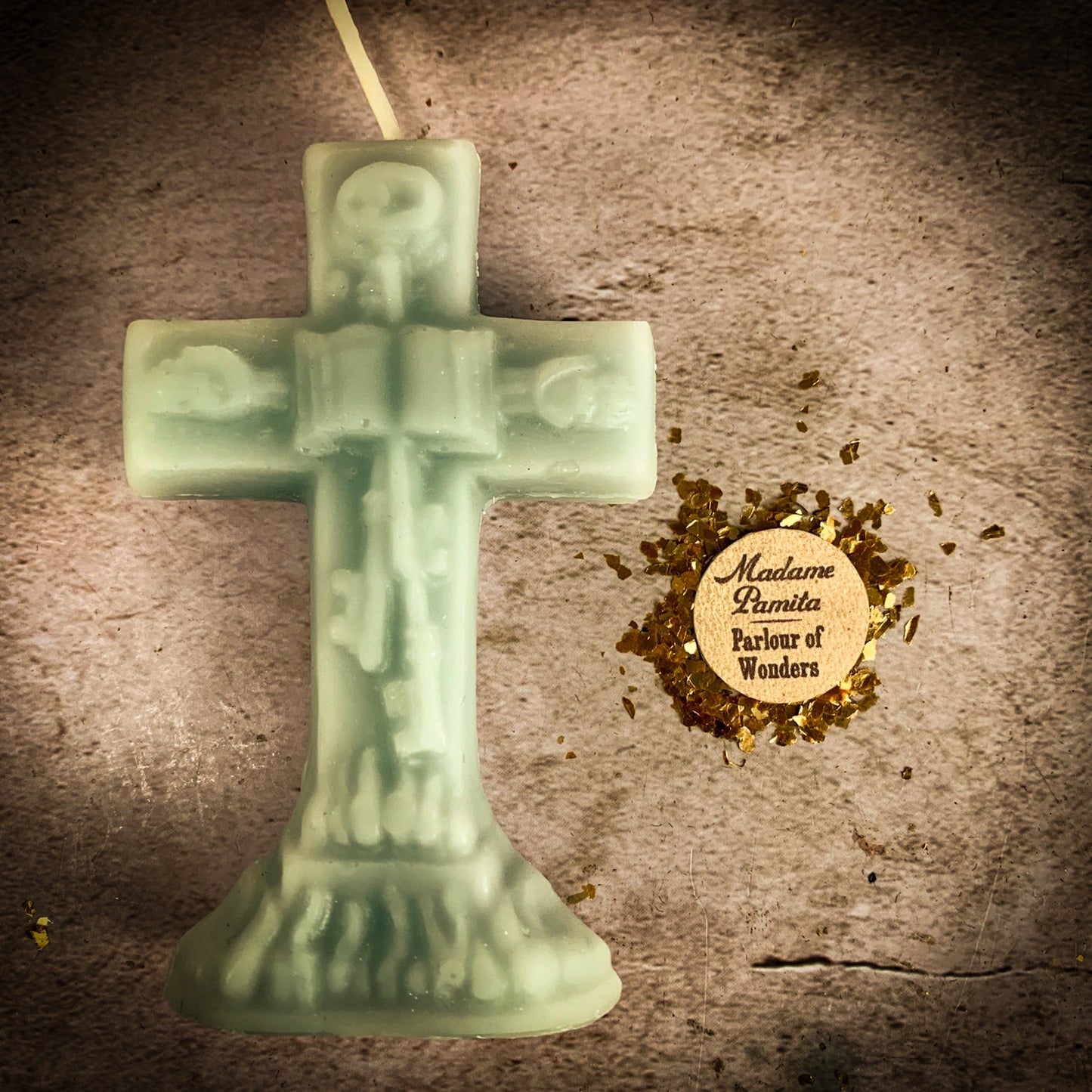 Beeswax Uncrossing Spell Candle - Remove Hexes, Curses & Jinxes - Northern Magick Supplies