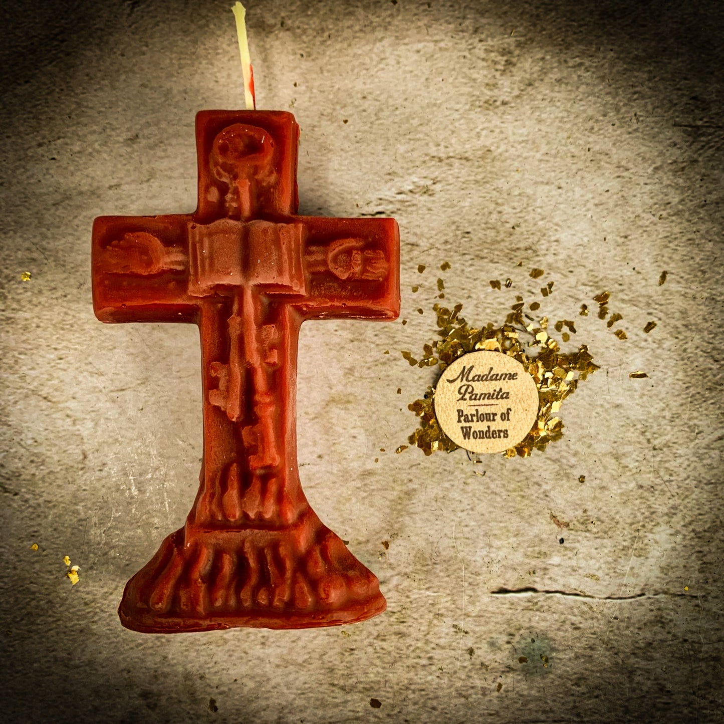 Beeswax Uncrossing Spell Candle - Remove Hexes, Curses & Jinxes - Northern Magick Supplies