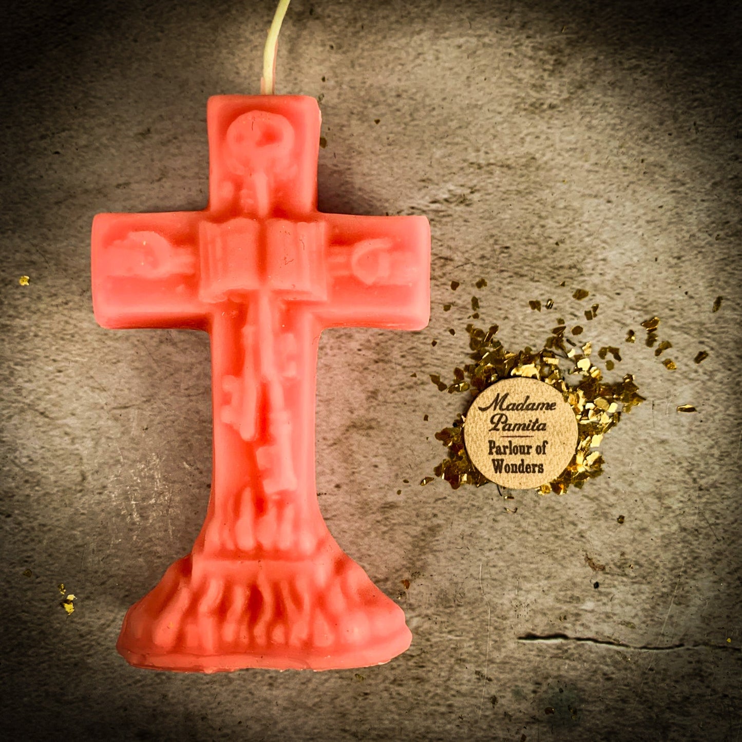Beeswax Uncrossing Spell Candle - Remove Hexes, Curses & Jinxes - Northern Magick Supplies