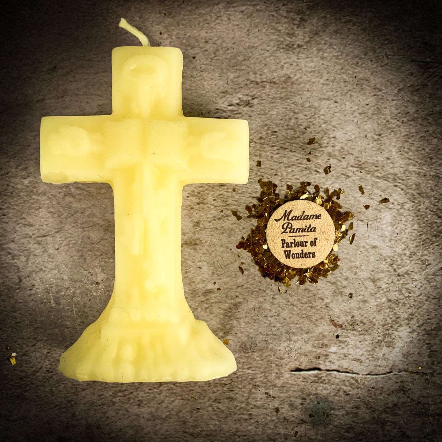 Beeswax Uncrossing Spell Candle - Remove Hexes, Curses & Jinxes - Northern Magick Supplies